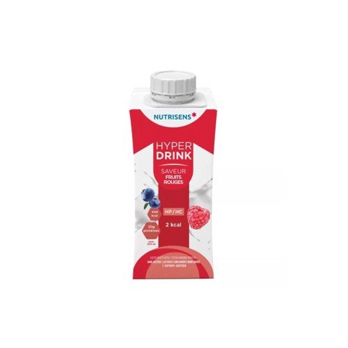 NUTRISENS HYPERDRINK 2 KCAL SAVEUR FRUITS ROUGES 200 ML.