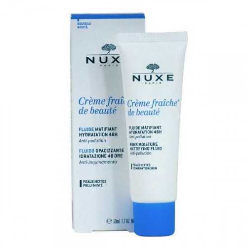 NUXE CREME FRAICHE DE BEAUTE FLUIDE MATIFIANT 50ML.