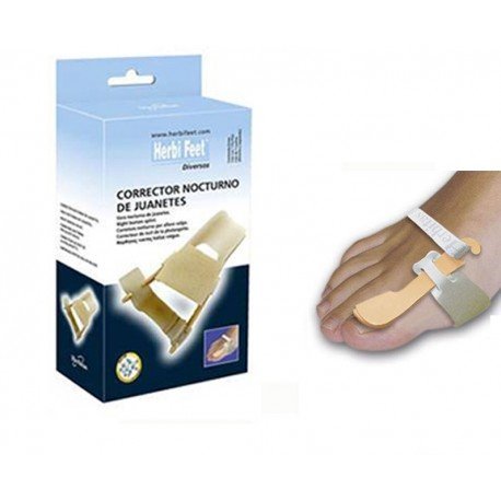 HERBI FEET CORRECTEUR DE NUIT HALLUX VALGUS 1PAIRE  L.