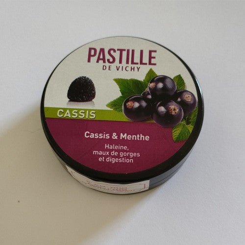 PASTILLE CASSIS & MENTHE 50GR.