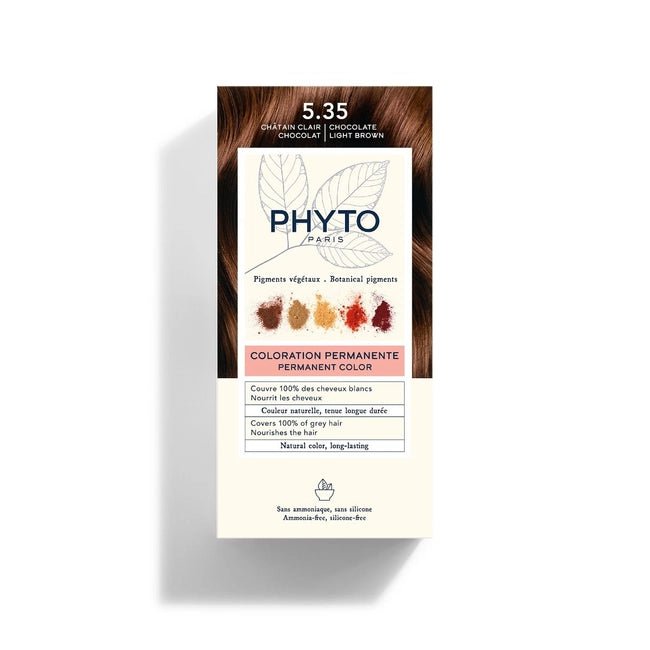 PHYTOCOLOR 5.35 CHÂTAIN CLAIR CHOCOLAT.