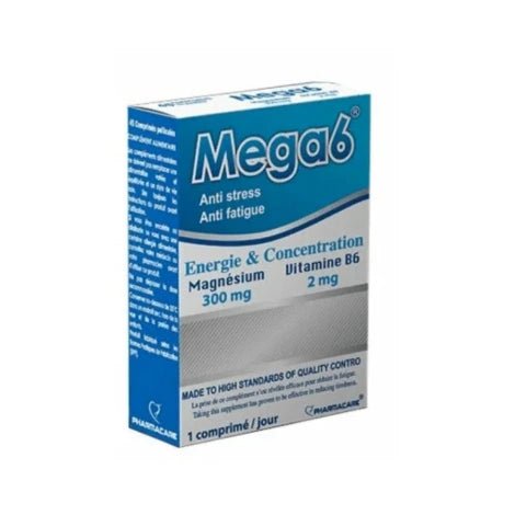 PHARMACARE MEGA 6 45 Comprimés - La Grande Para