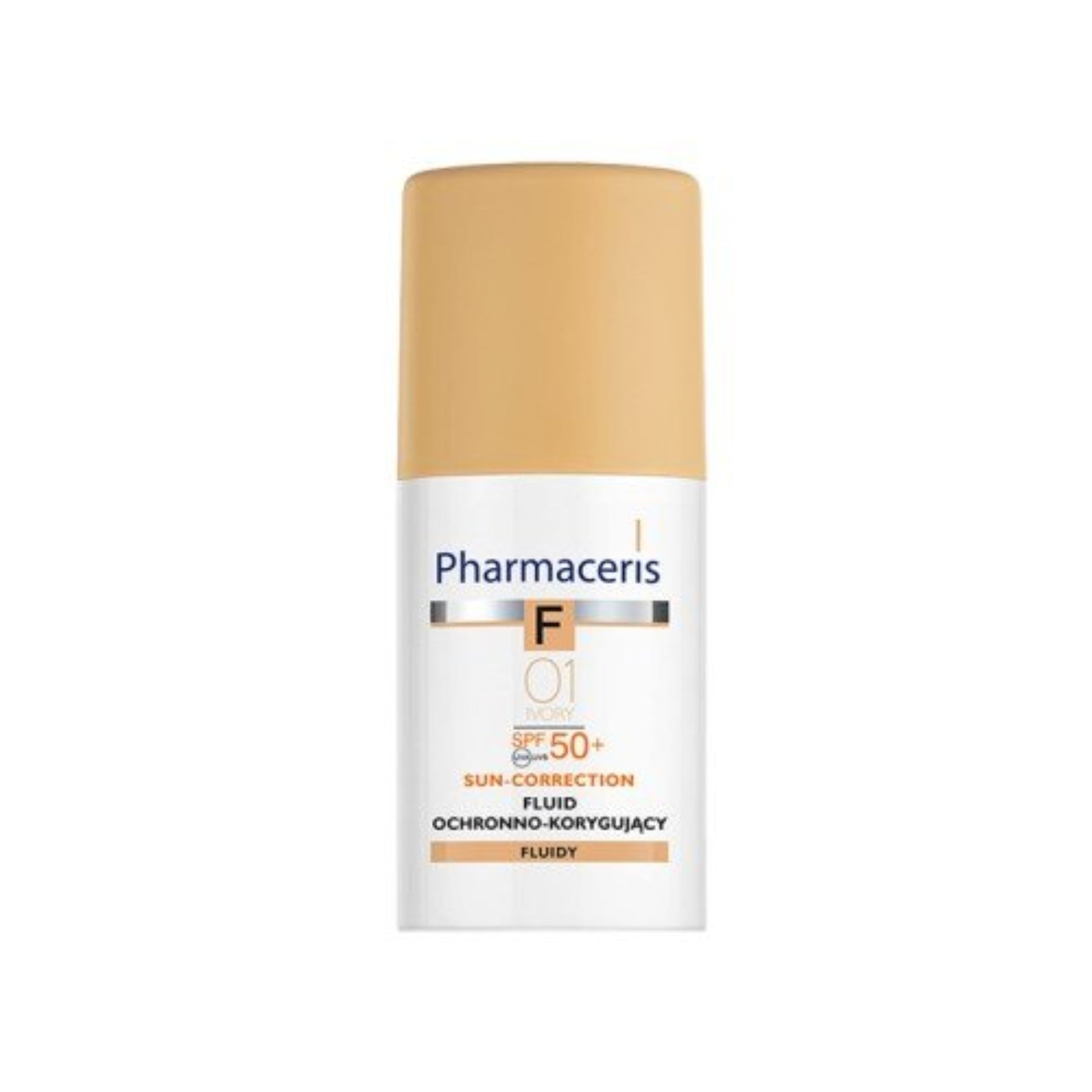 PHARMACERIS F FOND DE TEINT SPF 50+ (IVORY 1) , 30ML.