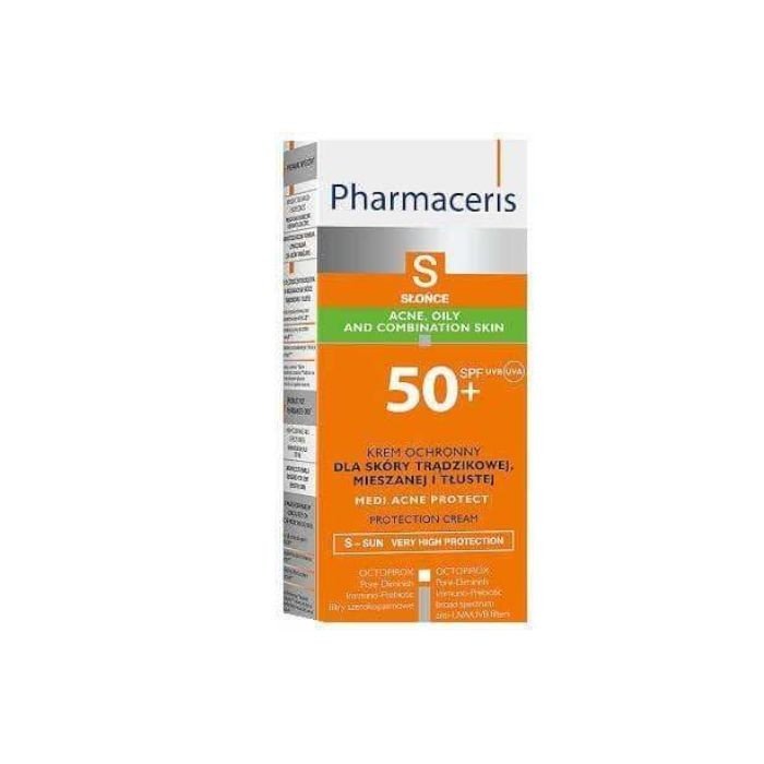 Pharmaceris S Sun Medi Acne Protect SPF50+ 50ml - La Grande Para