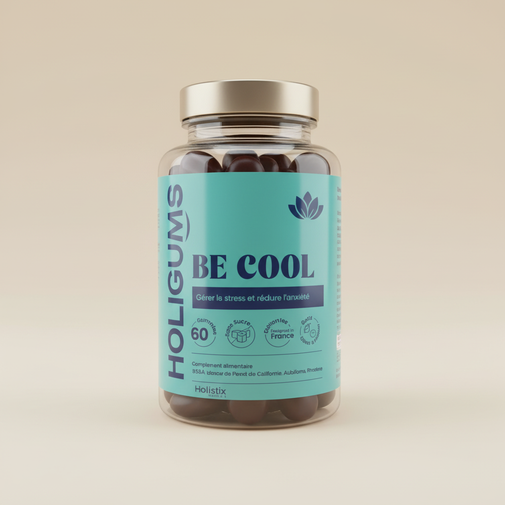 Photo produit HOLIGUMS Be Cool sur fond beige clair