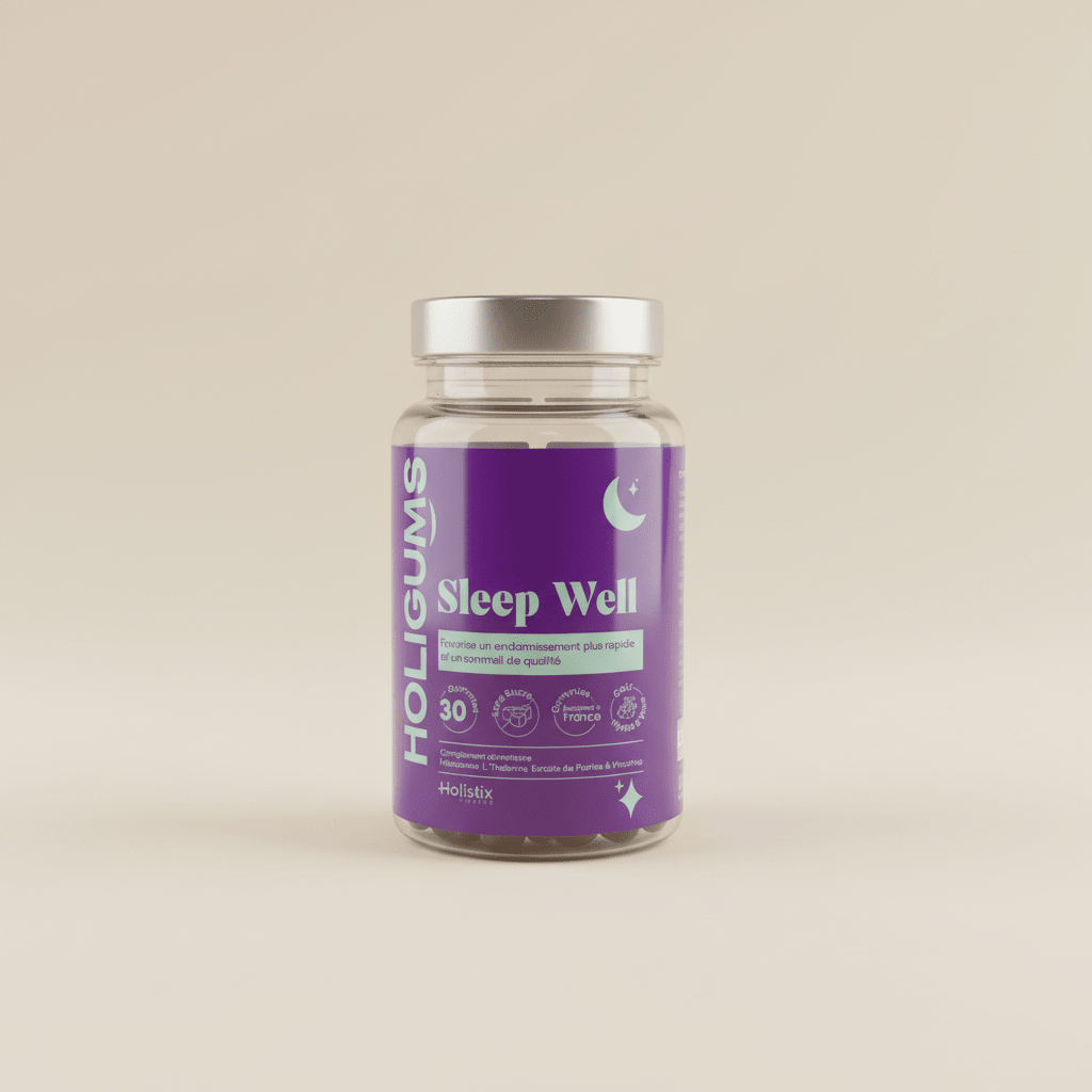 Holigums Sleep Well 30 Gummies - Sommeil Réparateur Mélatonine Naturel Sans Accoutumance - La Grande Para