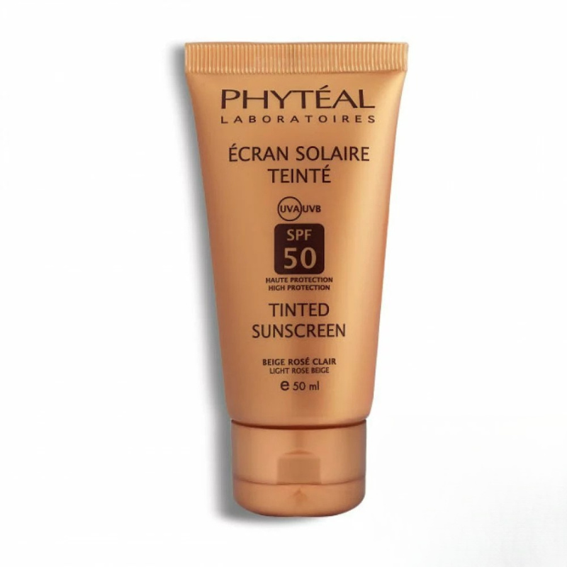 PHYTEAL Écran Teinté Beige Rose SPF50 50ml 1