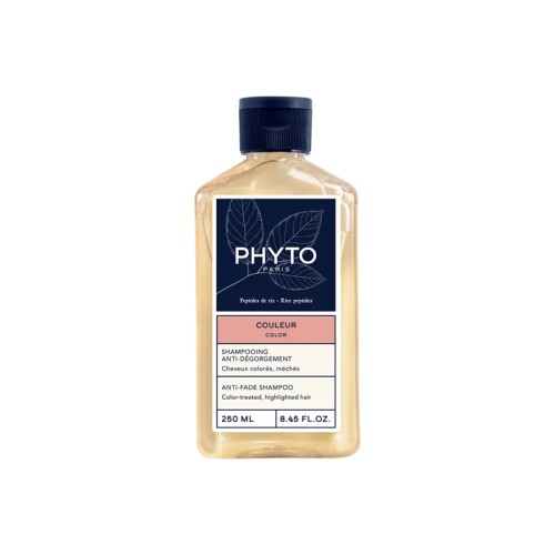 PHYTO COULEUR SHAMPOOING ANTI DEGORGEMENT,250ML.