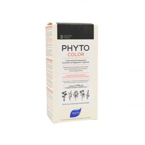 PHYTO PHYTOCOLOR 3 CHATAIN FONCE.