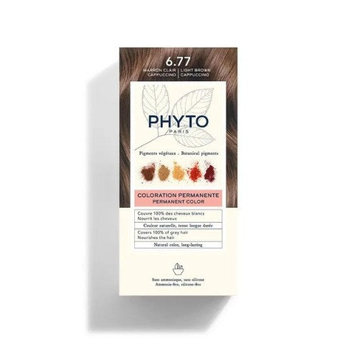 PHYTO COLOR 6.77 MARRON CLAIR CAPPUCCINO.