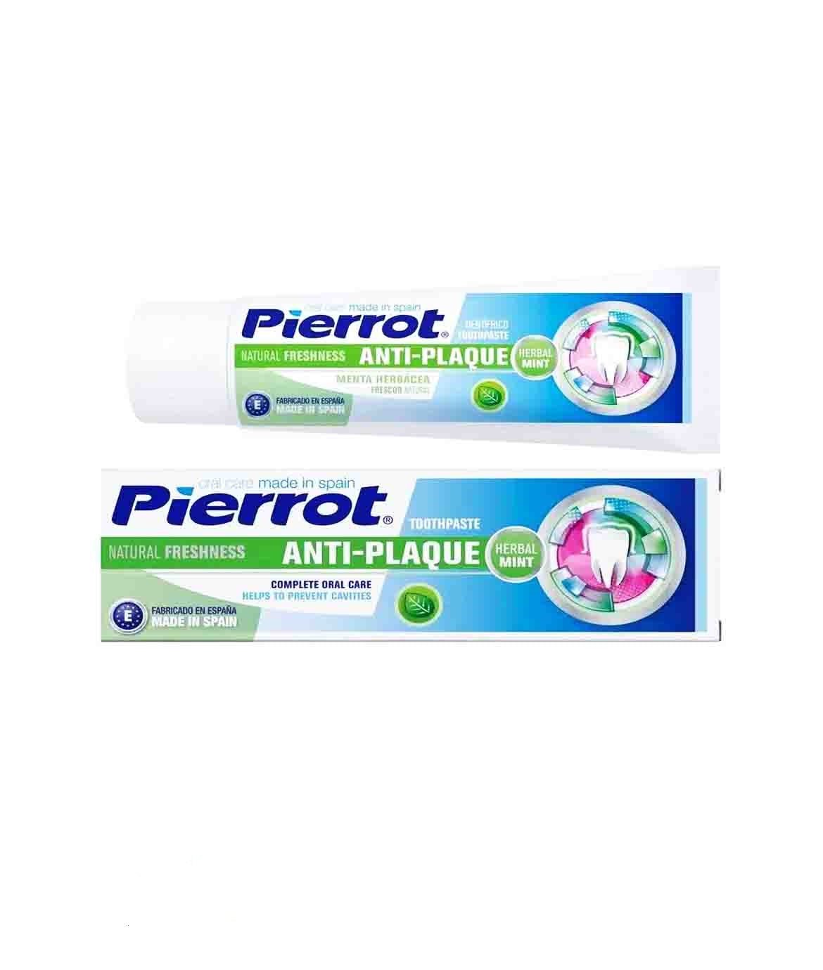 PIERROT dentifrice anti plaque 75ml.