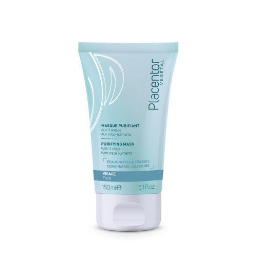 PLACENTOR VEGETAL MASQUE PURIFIANT PEAUX MIXTES A GRASSES 150ML.
