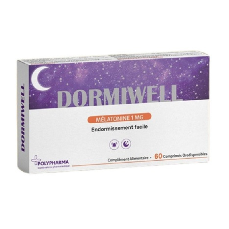 Dormiwell Mélatonine 1 mg – 60 Comprimés Orodispersibles 1
