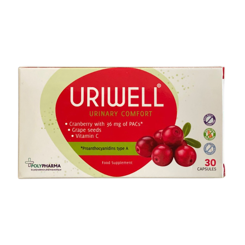 Uriwell® – Confort Urinaire | 30 Capsules Cranberry & Vitamine C 1