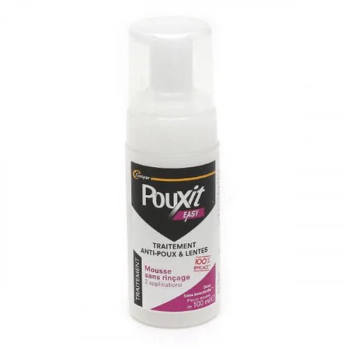 POUXIT EASY MOUSSE SANS RINCAGE ANTI-POUX&LENTES 100ML.