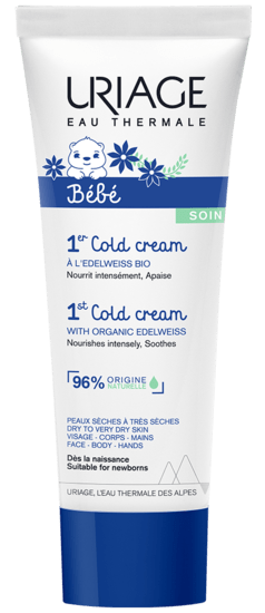 URIAGE BEBE 1ER COLD CREAM VISAGE ET CORPS 75ML.
