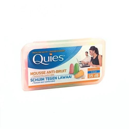 QUIES MOUSSE BOITE DE 6 FLUO.