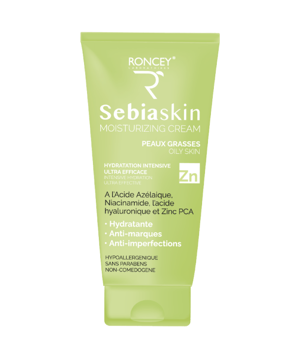 RONCEY Crème Hydratante SebiaSkin Pour Peau Grasse 50ml.