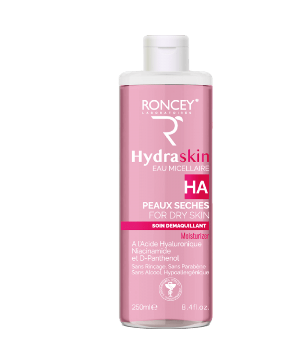RONCEY Eau Micellaire Hydraskin Peau Sèche 250ml.