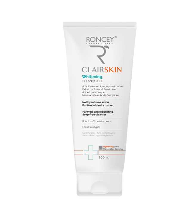 RONCEY Gel Nettoyant CLAIRSKIN Eclaircissant Anti-Tâches 200ml