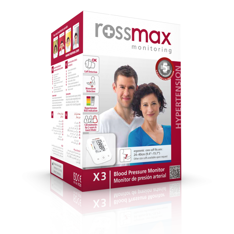 ROSSMAX TENSIOMETRE X3