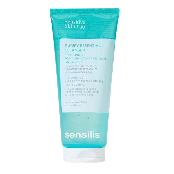 Sensilis Purify Essential Cleanser Gel Nettoyant 200ml.