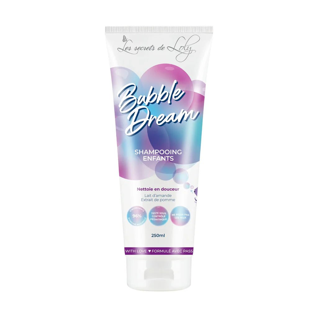 Bubble Dream – Shampooing Doux Enfant Cheveux Texturés 250ml | Les Secrets de Loly - La Grande Para