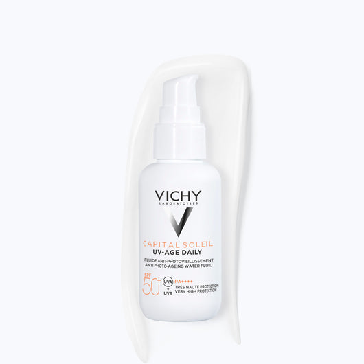 VICHY CAPITAL SOLEIL  CRÈME SOLAIRE VISAGE UV AGE DAILY SPF50+.