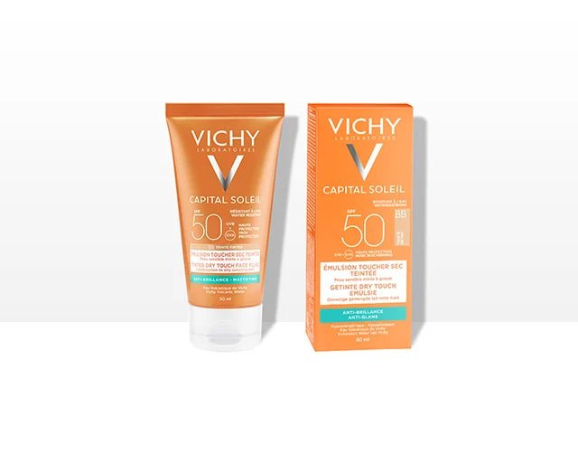 Vichy Emulsion Toucher Sec Teintée SPF 50, 50ml.