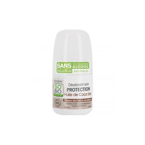 SO BIO DEODORANT HUILE DE NOIX DE COCO BIO 50ML.