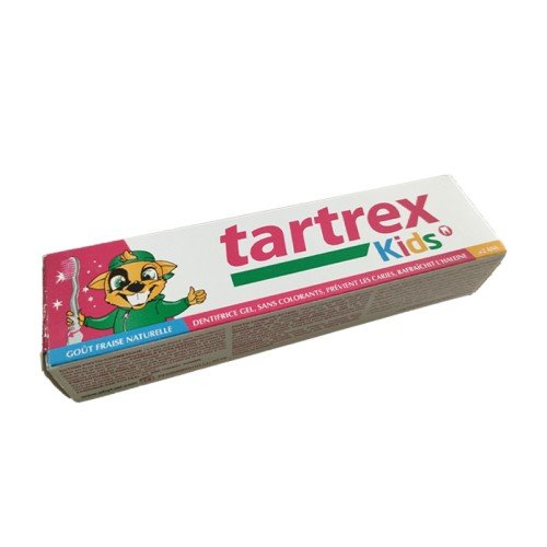 TARTREX KIDS DENTIFRICE GOUT FRAISE NATURELLE 50ML.