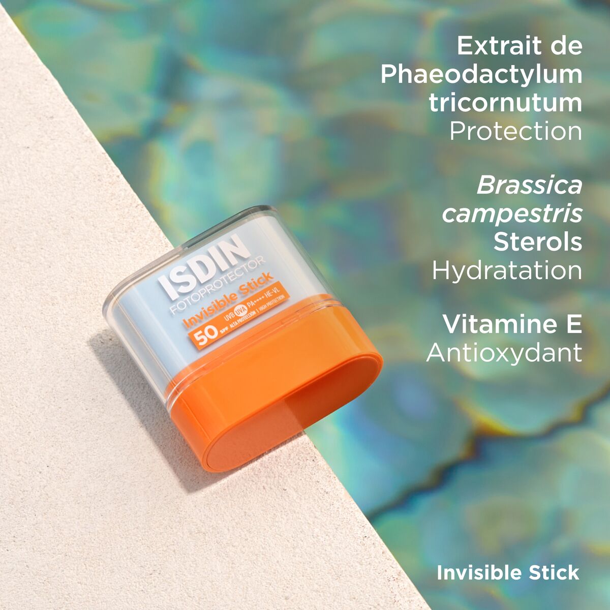 ISDIN Fotoprotector Invisible Stick SPF 50 10g - La Grande Para
