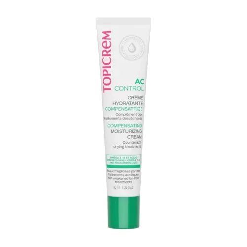 TOPICREM AC CONTROL CREME HYDRATANTE COMPENSATRICE 40ML.