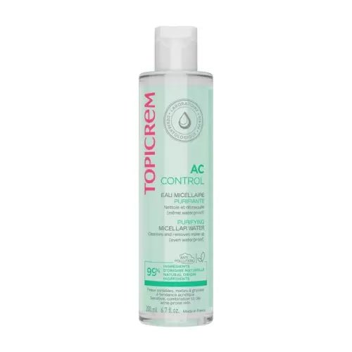 TOPICREM AC CONTROL EAU MICELLAIRE PURIFIANTE 200ML.