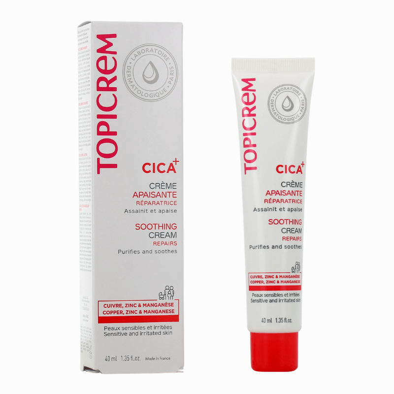 TOPICREM Cica+ Crème Apaisante Réparatrice 40ML - La Grande Para