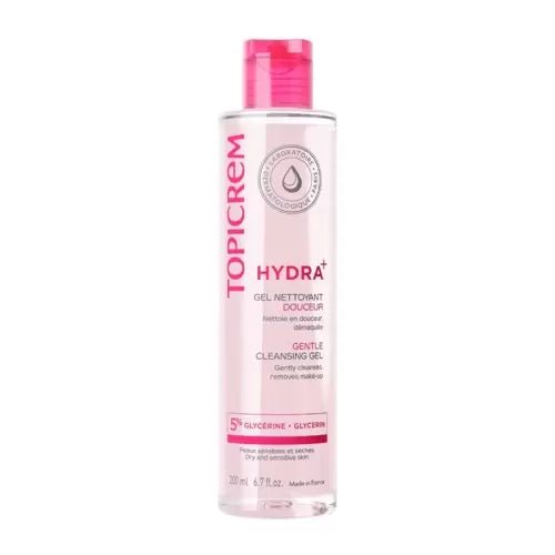 TOPICREM HYDRA+ GEL NETTOYANT DOUCEUR 200ML.