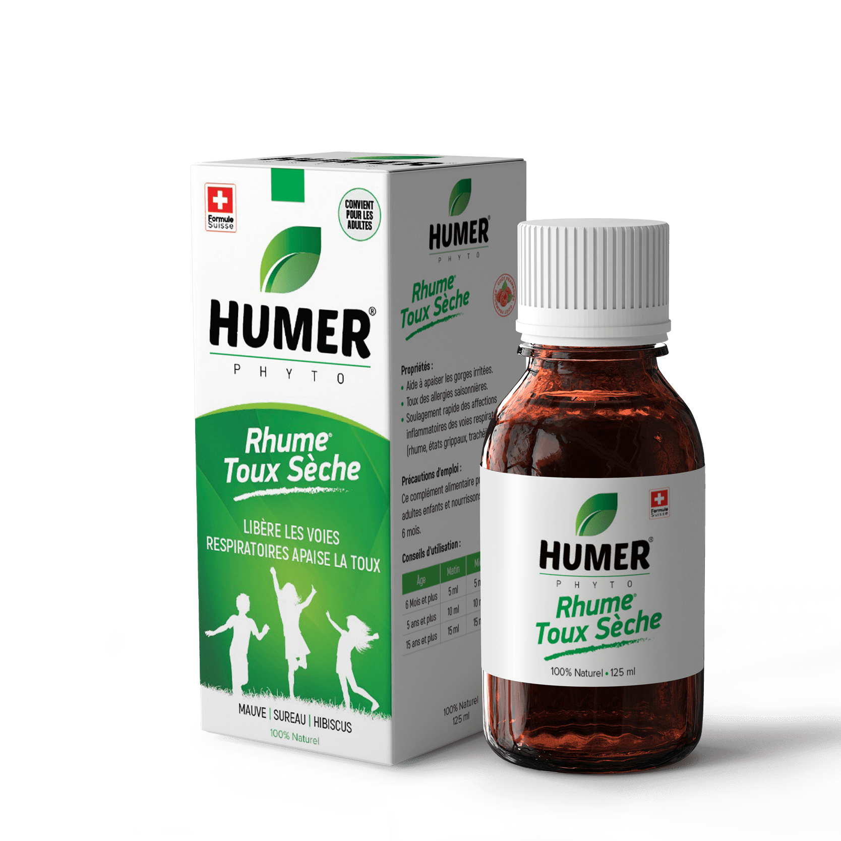 HUMER RHUME TOUX SÈCHE.