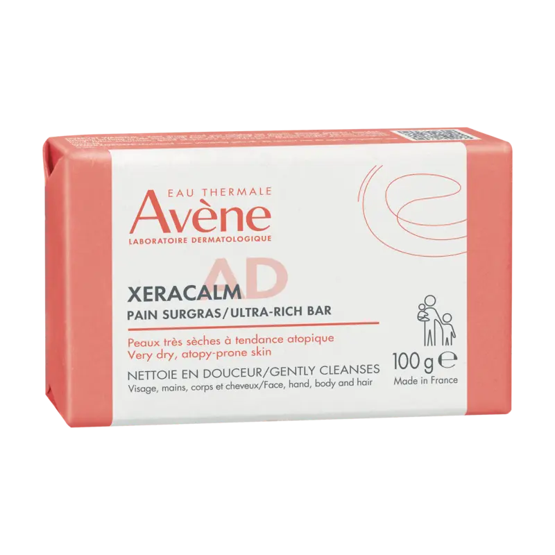 Avène XeraCalm A.D Pain Nettoyant Surgras 100g