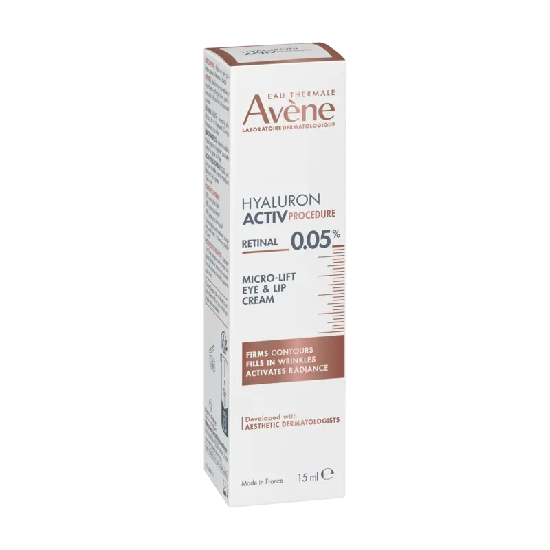 Avène Hyaluron Activ Procedure Crème Micro-Lift Yeux & Lèvres Rétinal 0.05% 15ml