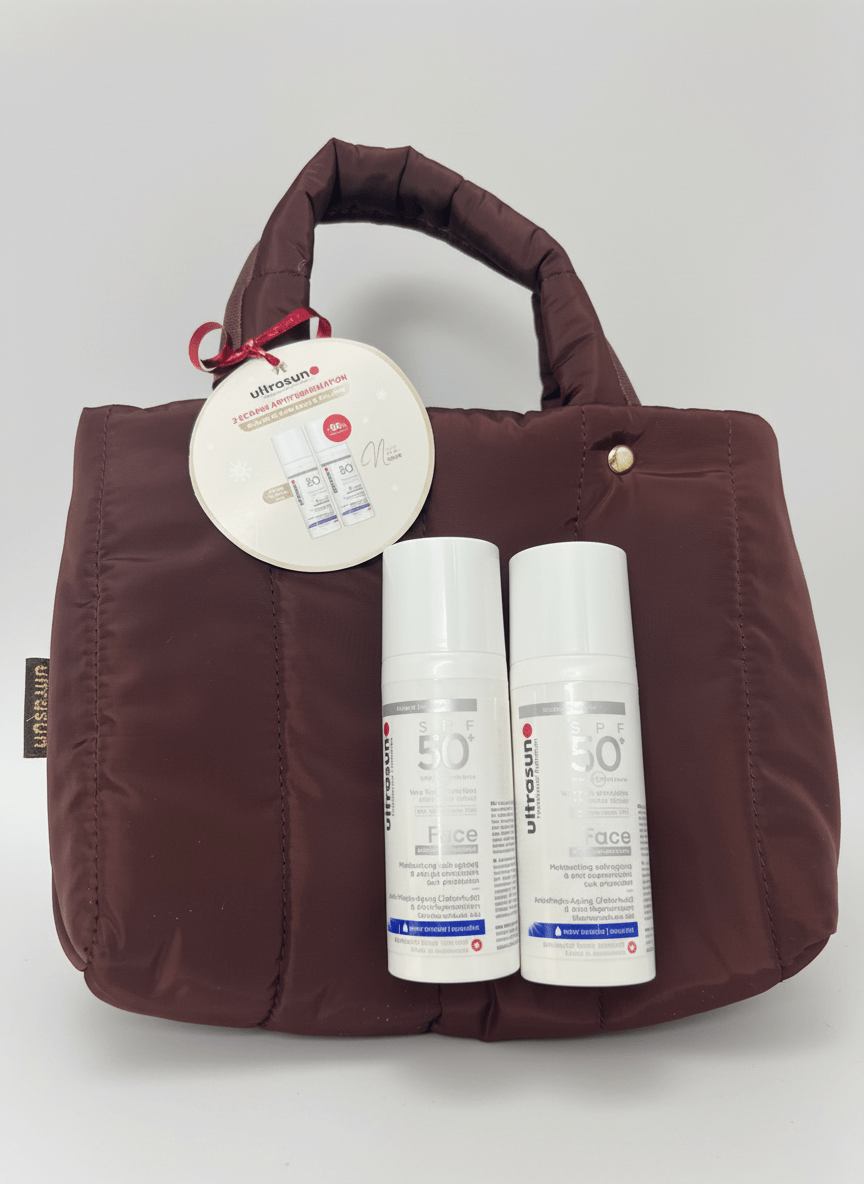 Ultrasun Coffret 2 Écrans Anti-Pigmentation 50ml SPF50 + Sac Matelassé - 2ème Écran -50%