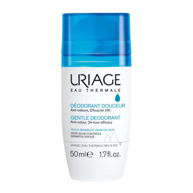 Uriage Déodorant Douceur 50ml - Anti - Odeurs 24h Peaux Sensibles Eau Thermale - La Grande Para