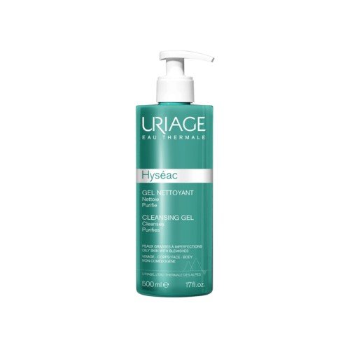 URIAGE HYSEAC GEL NETTOYANT 500ML.