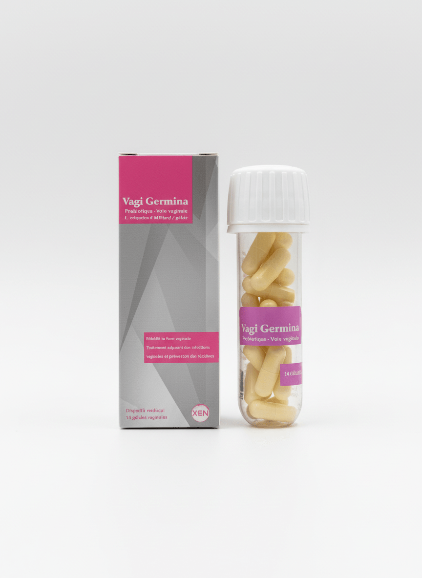 Xen Vagi Germina 14 Gélules Vaginales - Probiotique Lactobacillus Crispatus 1 Milliard UFC - La Grande Para