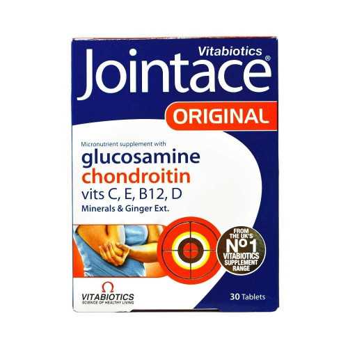 VITABIOTICS JOINTACE ORIGINAL CHONDROÏTINE+GLUCOSAMINE 30 COMPRIMES.