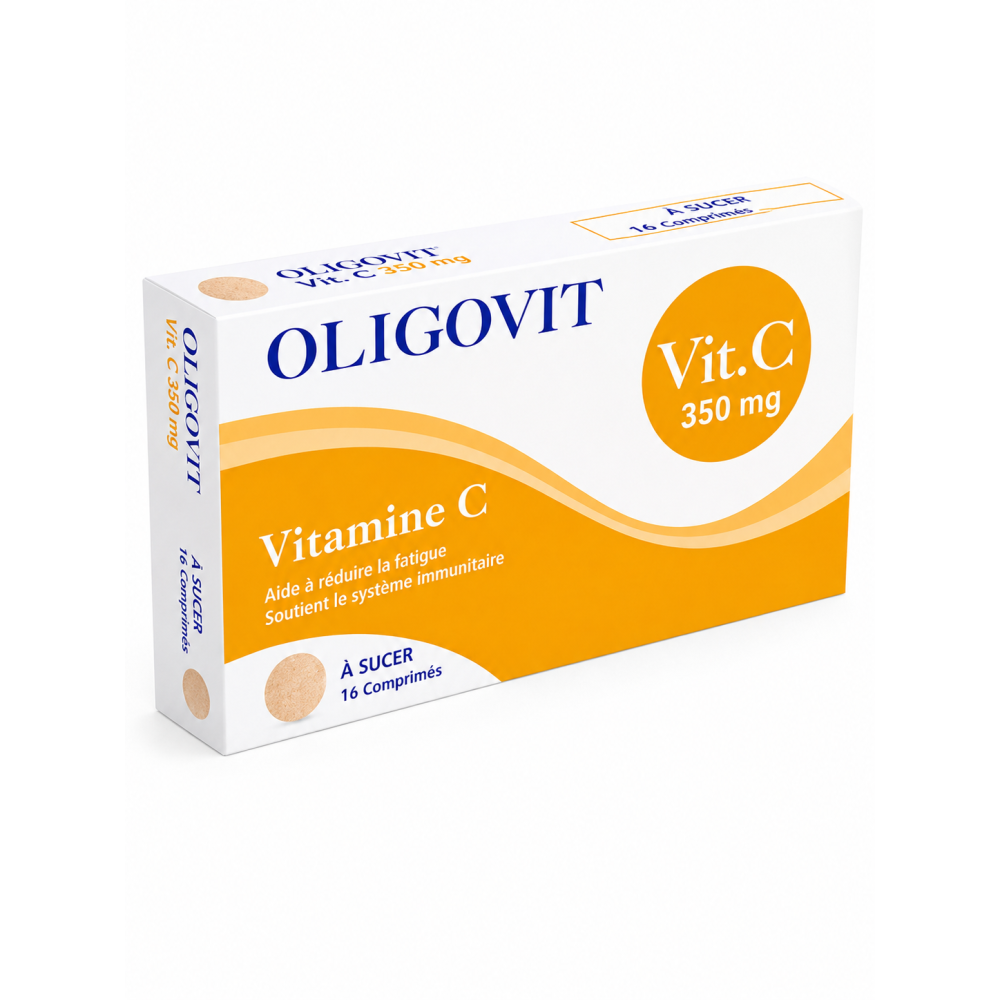 OLIGOVIT Vitamine C 350 mg - 16 Comprimés à Sucer 1