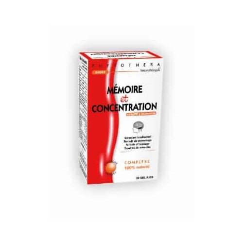 VITAL PHYTOTHERA MEMOIRE & CONCENTRATION 30 GELULES.