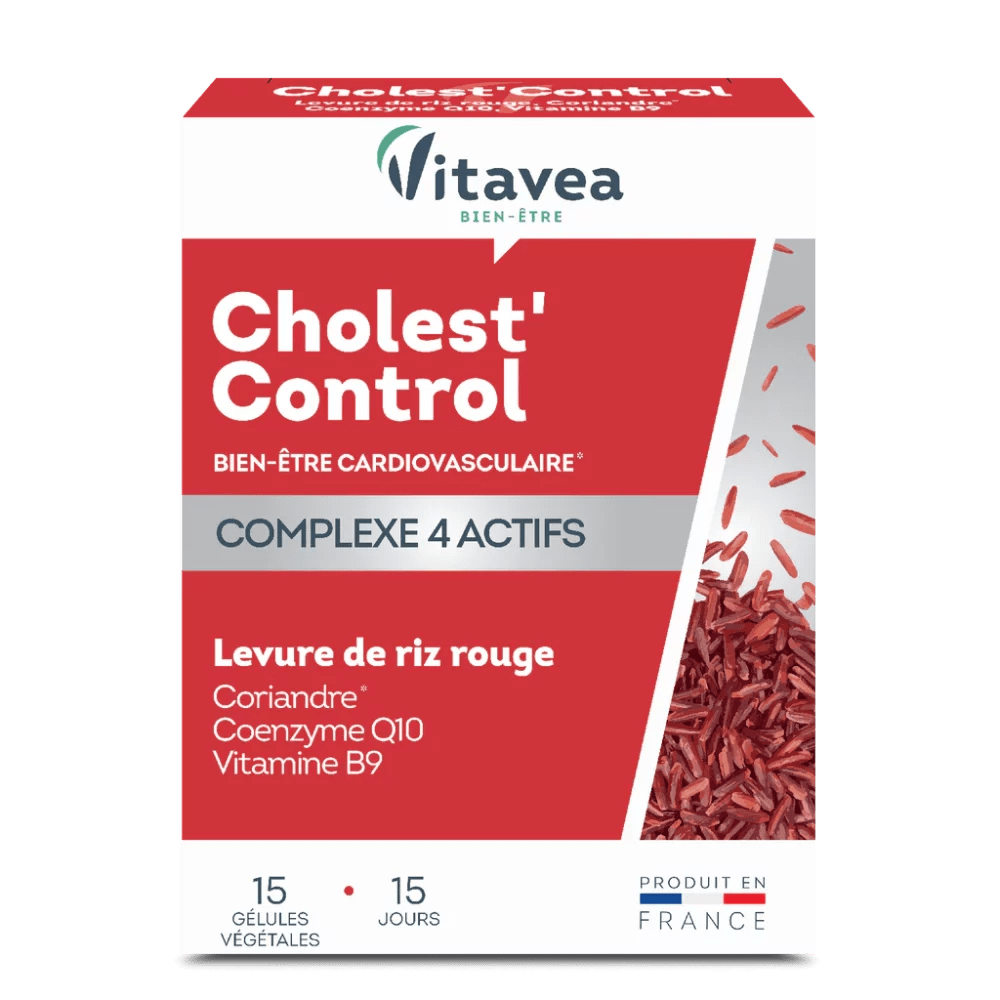 VITAVEA CHOLEST CONTROL 15 gélules.