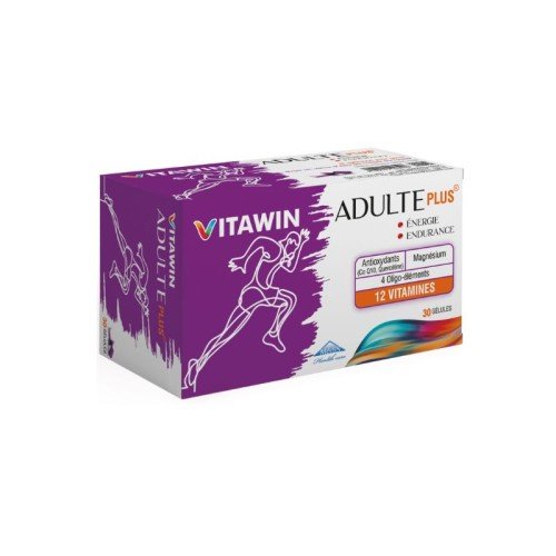VITAWIN ADULTE PLUS 30 GELULES.