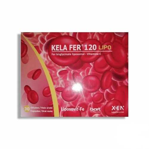 XEN KELA FER 120 LIPO 30 GELULES.