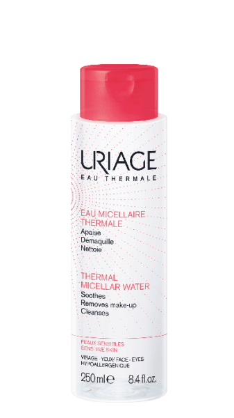 URIAGE EAU MICELLAIRE THERMALE - PEAUX SENSIBLES.